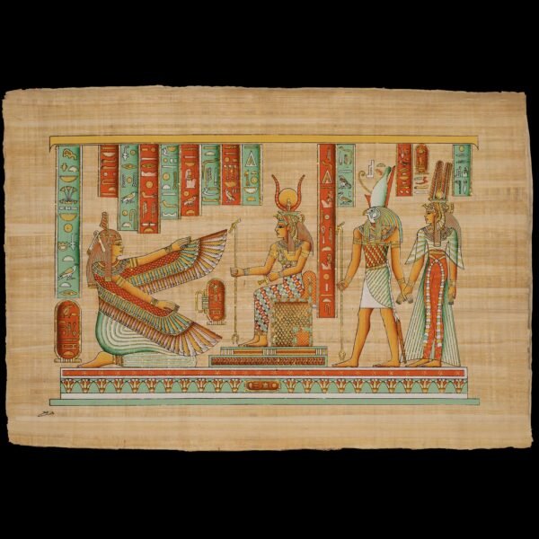 Ancient Egyptian Deities Scene