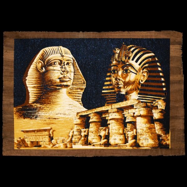 Egyptian Papyrus Painting