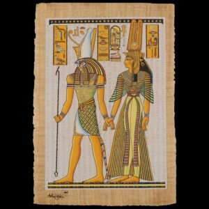 Horus and Queen Nefertari