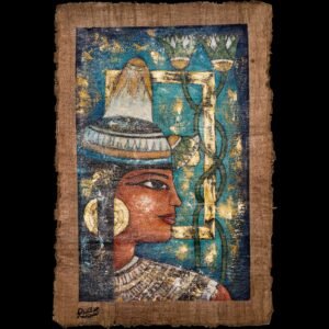 Egyptian Papyrus Painting