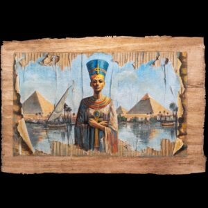 Nefertiti And The Pyramids