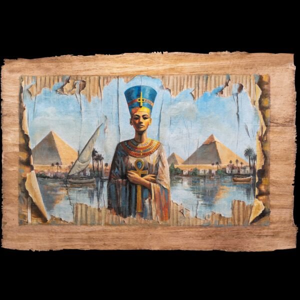 Nefertiti And The Pyramids